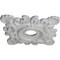 Ekena Millwork Crawley Ceiling Medallion (Fits Canopies up to 6 3/4"), 18"W x 18"H x 3 1/4"ID x 1 1/2"P, Frost CM18CRFRF - alternate 2